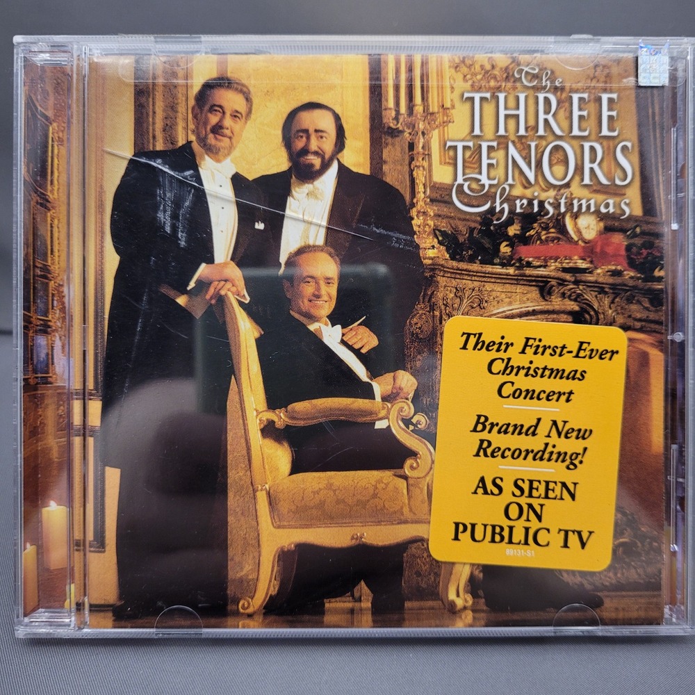 The Three Tenors Christmas by Luciano Pavarotti, Plácido Domingo (CD, 2000)